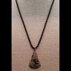 Jasper Pendant Necklace